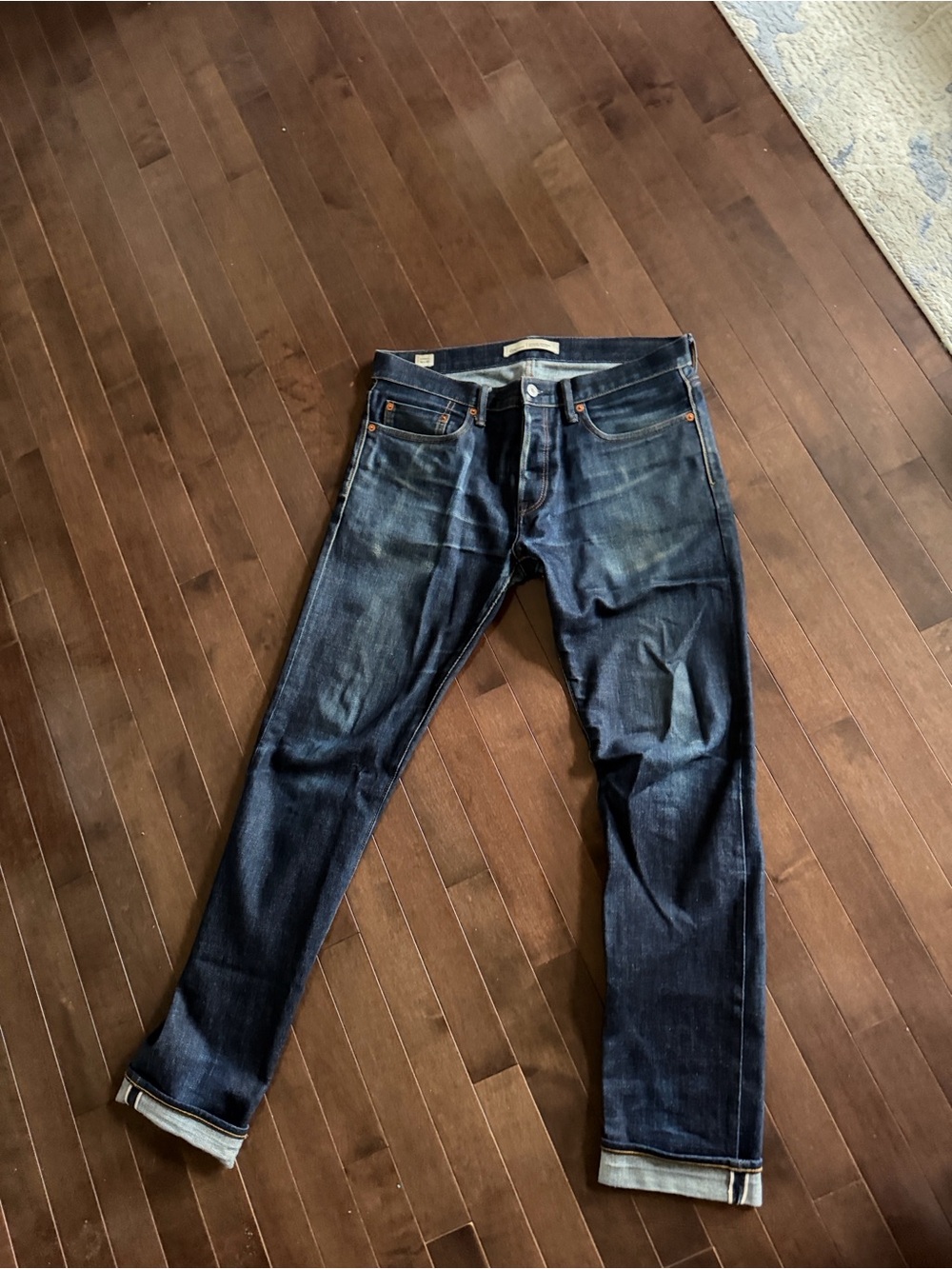 GAP Men's Dark Blue Straight Jeans 32x32